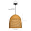 Luminaire suspendu 1 lumière Dome-1742650728