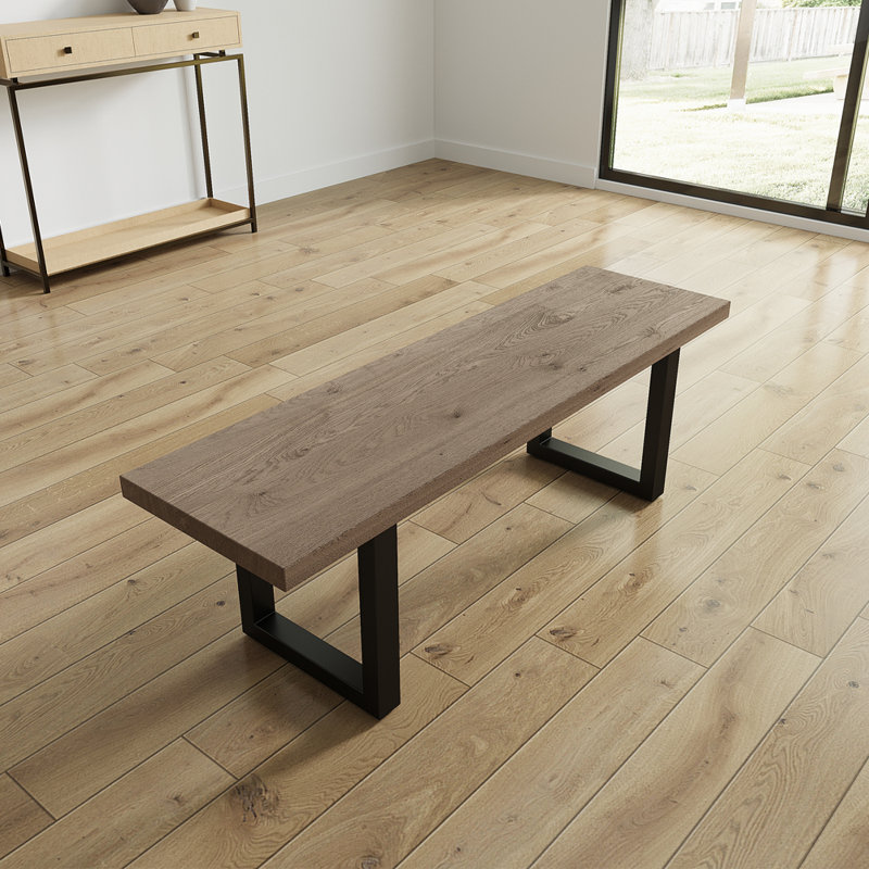 Alderson Powder Coated Steel Outdoor Bench