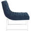 Méridienne en velours capitonné de 63,5 cm de largeur Tahmina-1514246562