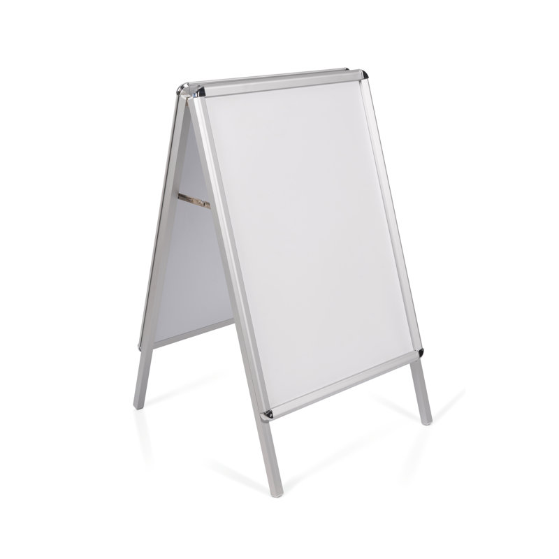 Free Standing Whiteboard, 107cm H x 64cm L x 68cm D