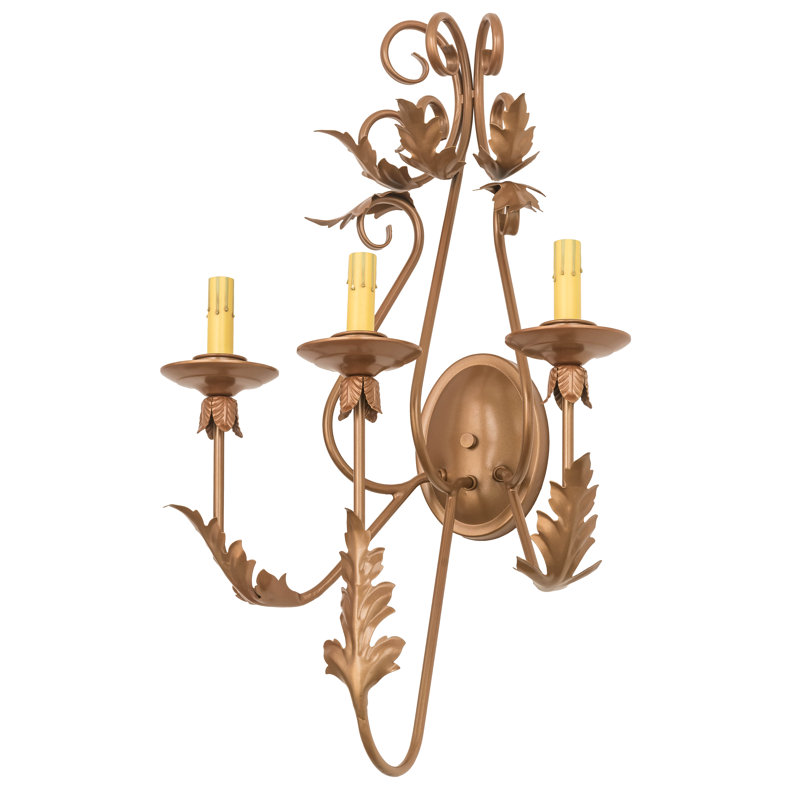 3 - Light Candle Wall Light