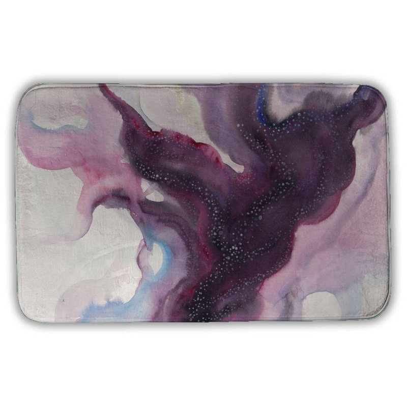 Kadijah Microfiber Non-Slip Bath Mat