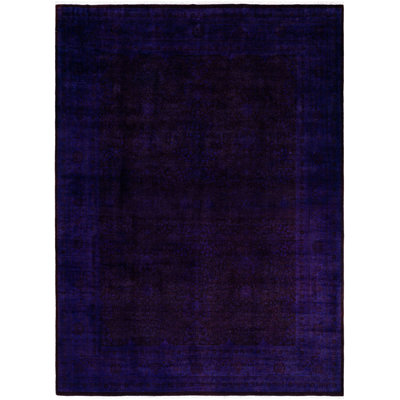 Tapis unique en laine 9 pi 3 po x 12 pi 6 po Huckstep