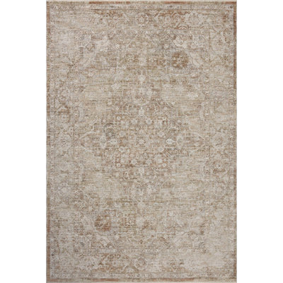 Loloi Kahmel Natural / Clay Area Rug