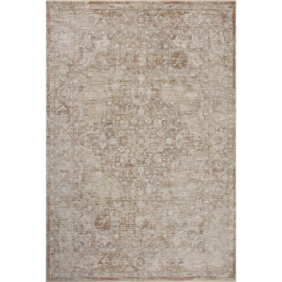 Tapis naturel / argile Loloi Kahmel