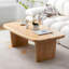 Table basse en bois de style nordique.-1282081972