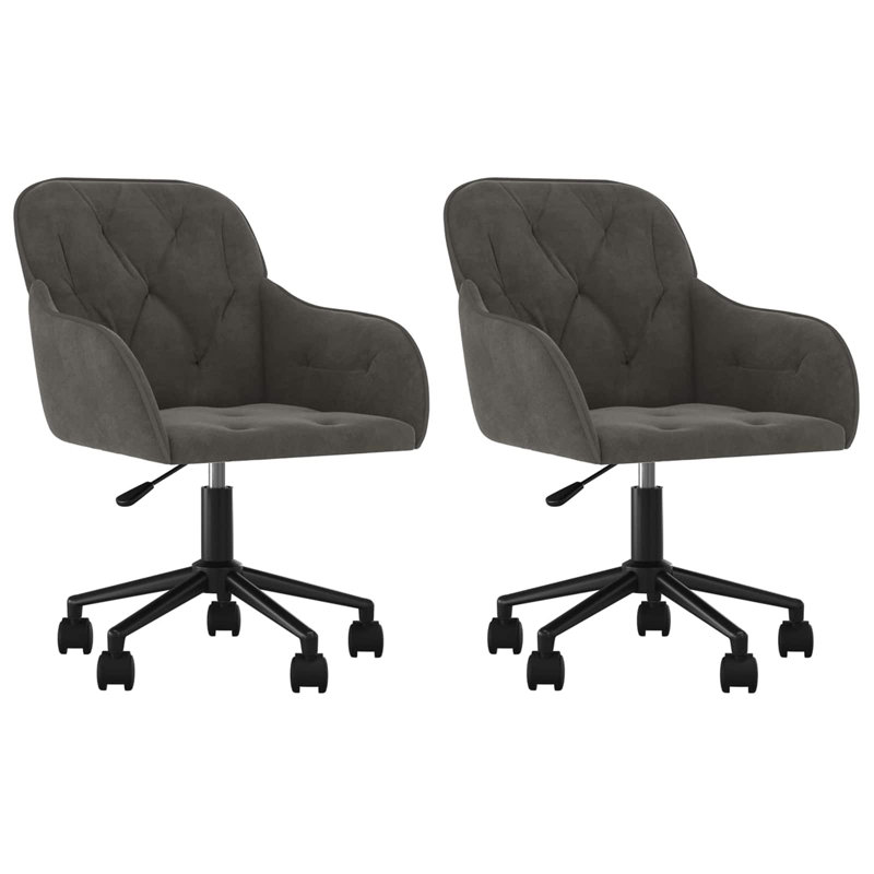 Office Chair, Dark Grey