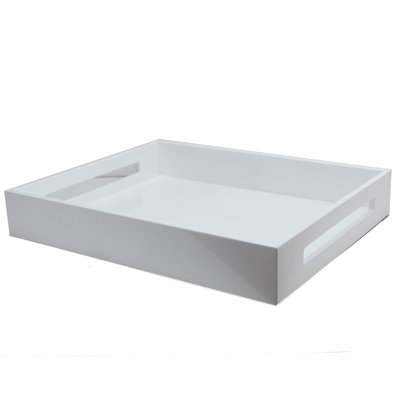 Lacquer Rectangle Decorative Tray