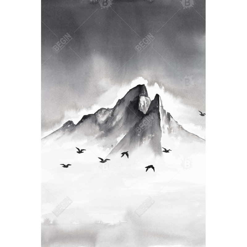 Mountain Peak - Landscapes Office Canvas for Home Decor