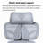 46.85″ Modern Simple Gray Ergonomic Chair, Breathable Mesh Back Support Swivel Seat for Home & Office