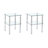 Ernestene Glass Top End Table
