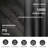 Patio Furniture Cover, Waterproof & Anti-UV Patio Sqaure Table Set Cover, Easy to Use and Care, Black-1674088006