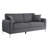 Upholstered 74.75 " Chenille Sofa