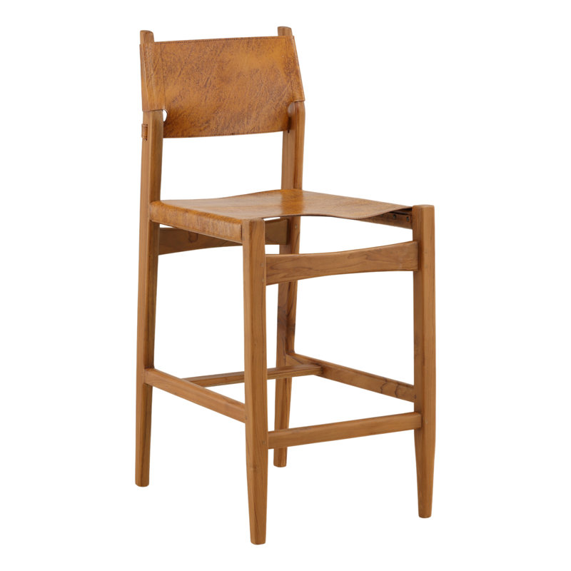 Rossana Counter Stool Brown