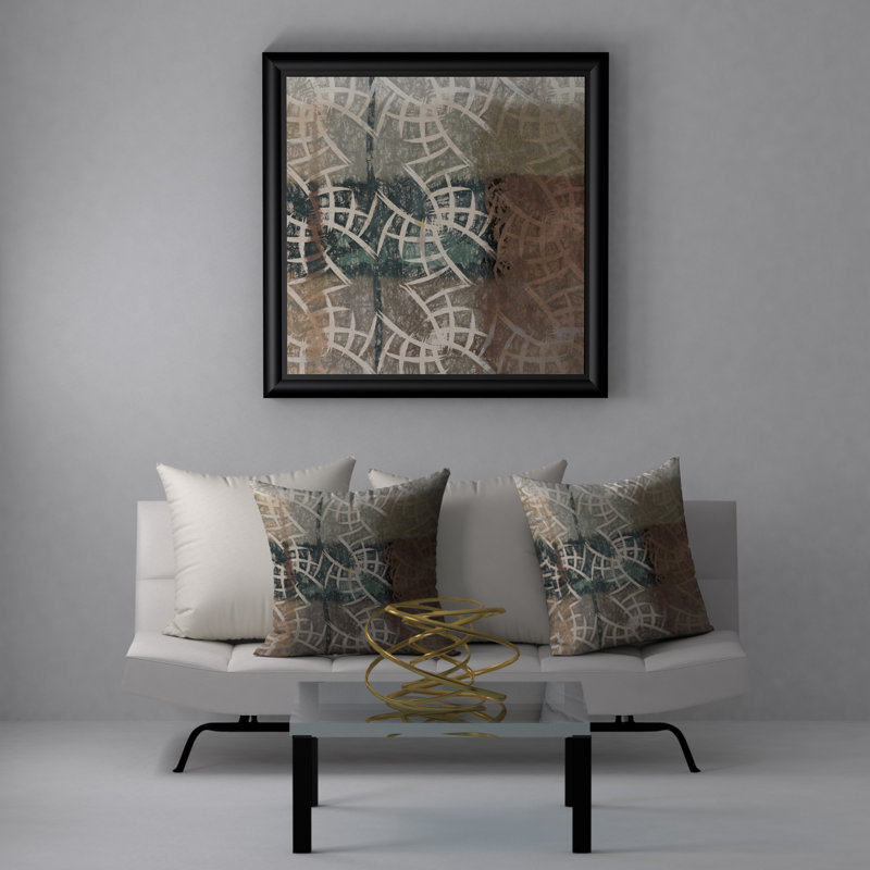 Housse de coussin carrée/insert, 24 po x 24 po