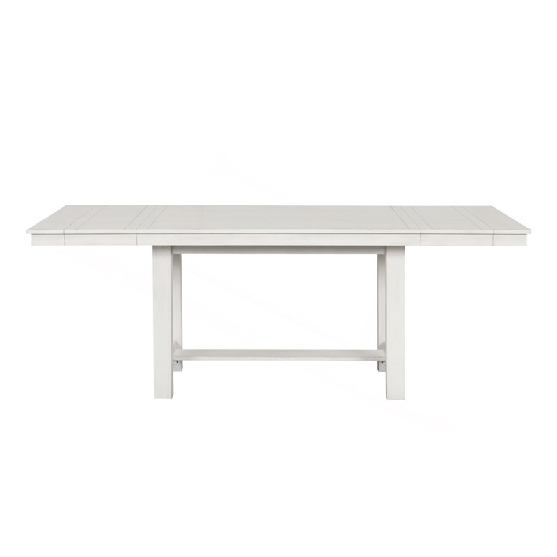 Table de salle à manger rustique en chêne blanc