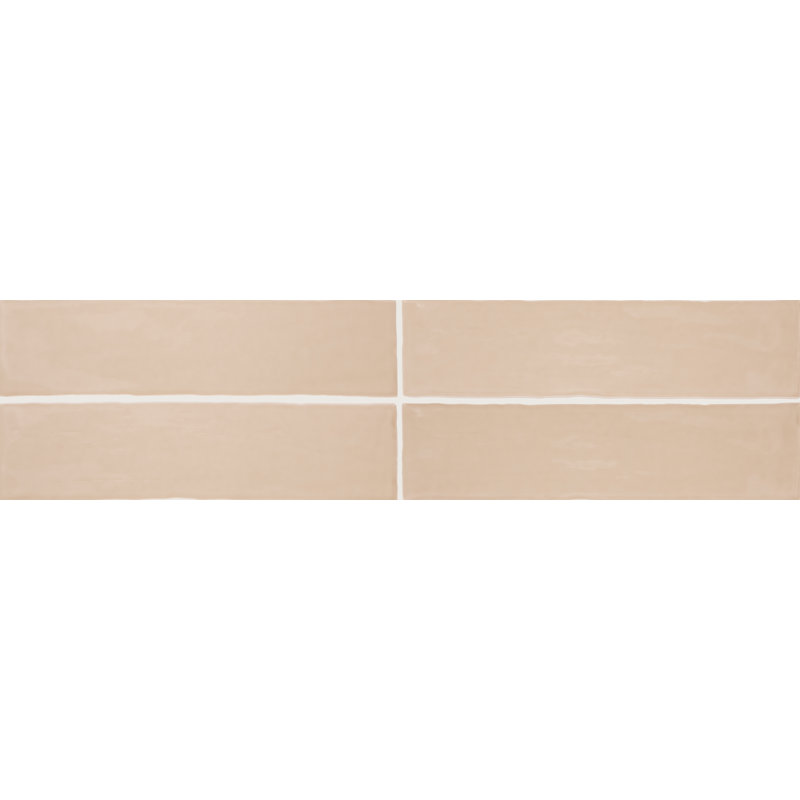 Daltile Artigiano 3" x 12" Ceramic Subway Tile, Tremiti Sand