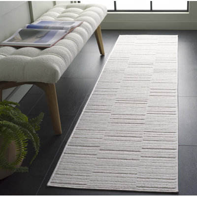 Tapis à rayures Keylah Performance