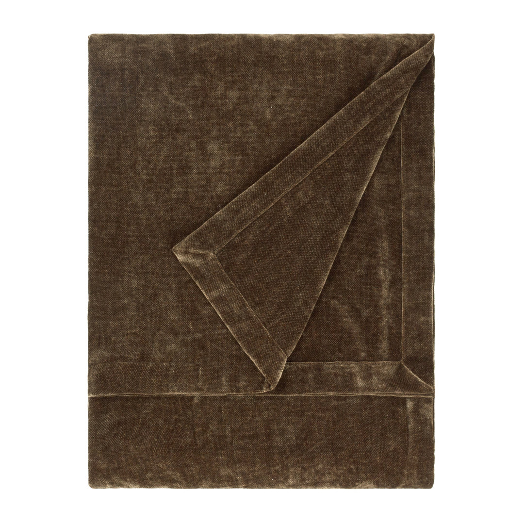 Yard Throw Heavy Chenille Brown 130X180cm - Image 2