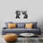 Elegant Black Decorative Metal Wall Accessory (2 Pieces), 10.6 x 16.9 inches & 11.0 x 15.0 inches | 100% Metal, Thickness: 0.06 inches | Perfect for Home Décor, Modern Aesthetic, and Easy Wall Hanging