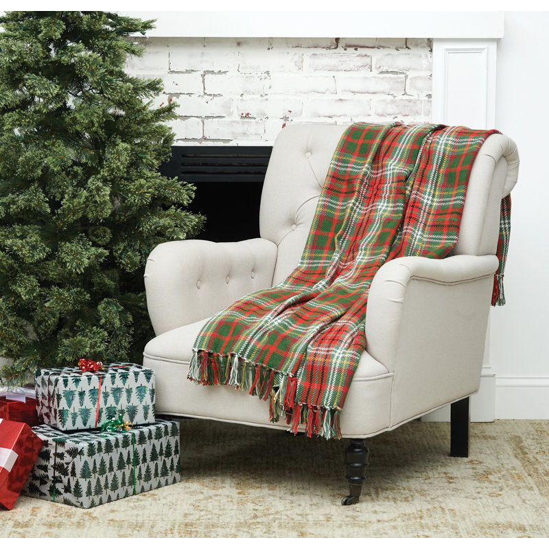 Axel Plaid Throw