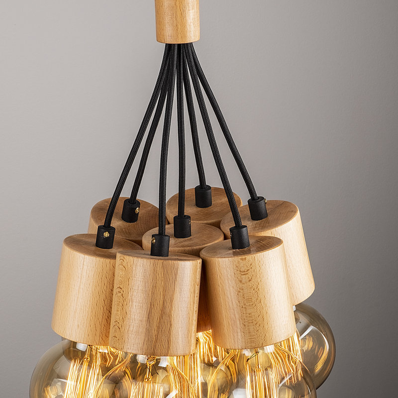 Luminaire suspendu à 7 lumières Heng