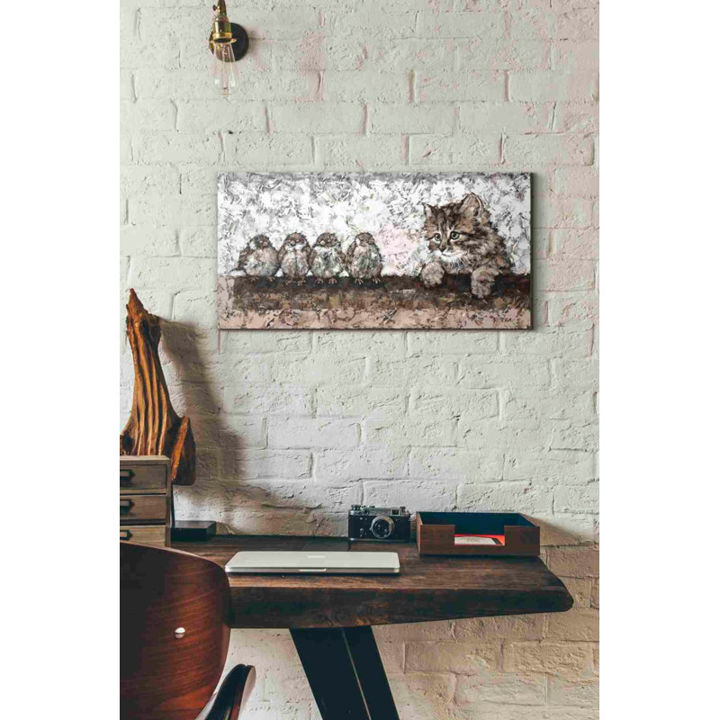 «Siesta» par Alexander Gunin, art mural sur toile, H 12 po x l 24 po x P 1,25 po