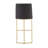 Upholstered Counter Stool with Metal Frame-70133973-70133971