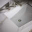Memoirs® Vitreous China Rectangular Undermount Bathroom Sink with Overflow-1724511