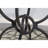 Gunmetal 48-inch Round Dining Table