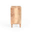 Table de chevet en bois naturel