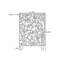 Commode de rangement 5 tiroirs Vintage Floral Bird