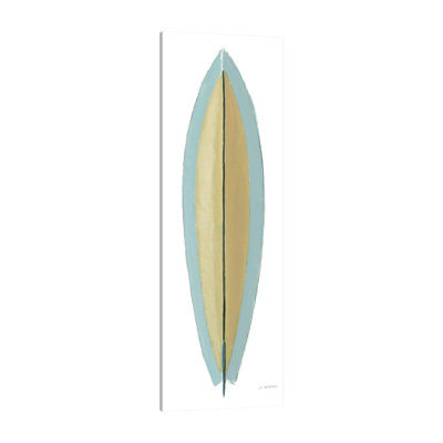 " Beach Time Surfboard II " by James Wiens Acrylic Painting