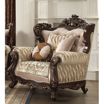 Kebee Upholstered Wingback Chair