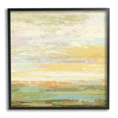 Abstrait jaune, art de la giclée par Suzanne Nicoll