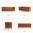 85.65” Tufted Chesterfield Faux Leather Sofa With Solid Wood Frame-649317895