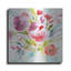 «Bouquet with magenta» par Sheila Golden, art mural en métal, 12 po x 12 po-1706139855