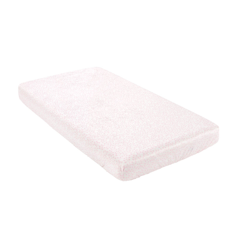 Drap pour lit de bébé Abner, Rose
