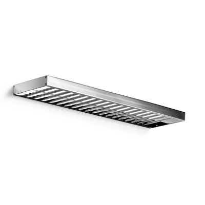 Skuara Metal Floating Shelf with Towel Bar