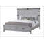 Bridgevine Home Alexandria Queen Storage Bed, Mountain Mist Finish