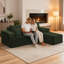 Canapé modulaire de 83,5 po de largeur avec canapé-lit modulaire Comfy-1242137372
