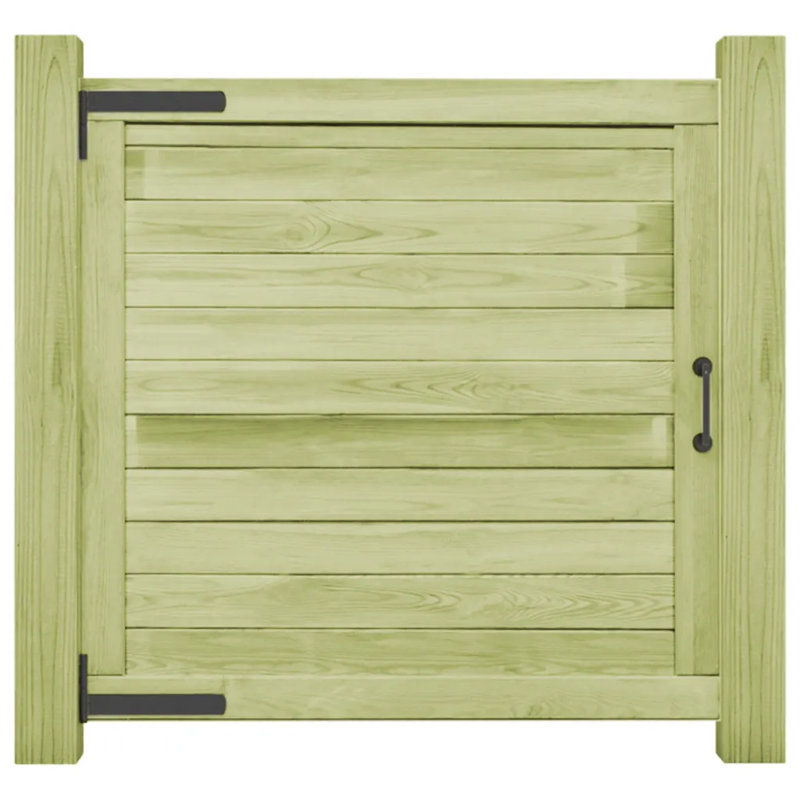 Calem Green Wood Gate, 100 cm H x 100cm W