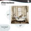 Toile neutre Leopard Bathtime, design par Sasha-1420885942