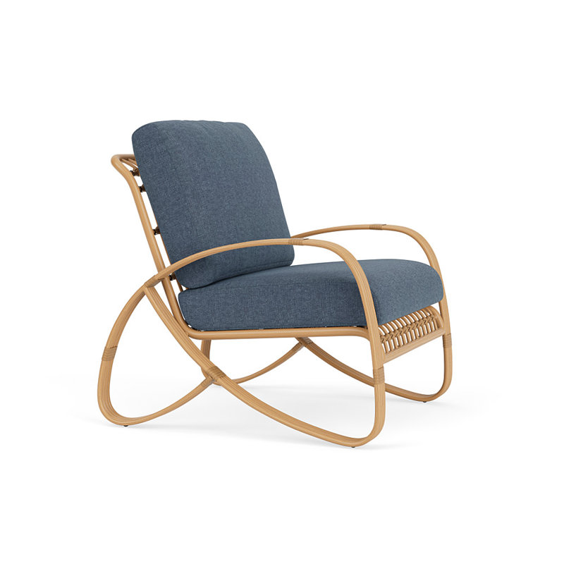 Riviera Outdoor Lounge Chair, Deluna Aegean