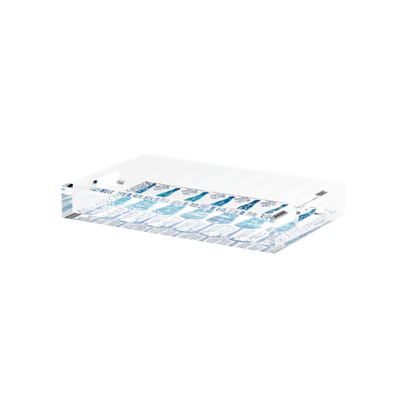 Plateau décoratif Topkapi Garden, L 12,5 po x P 7,75 po x H 2 po