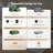 Modular Sectional Sofa, 76.5" L-shaped Chenille Comfy Sectional Couches For Living Room, 2-seater Cloud Couches With 1 Movable Ottoman, Flexible Combination Modern Deep Seat Sofa (green)-1323058752