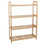 25cm W Bamboo / Rattan Shelving Unit