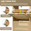 16 Pair Shoe Storage Cabinet