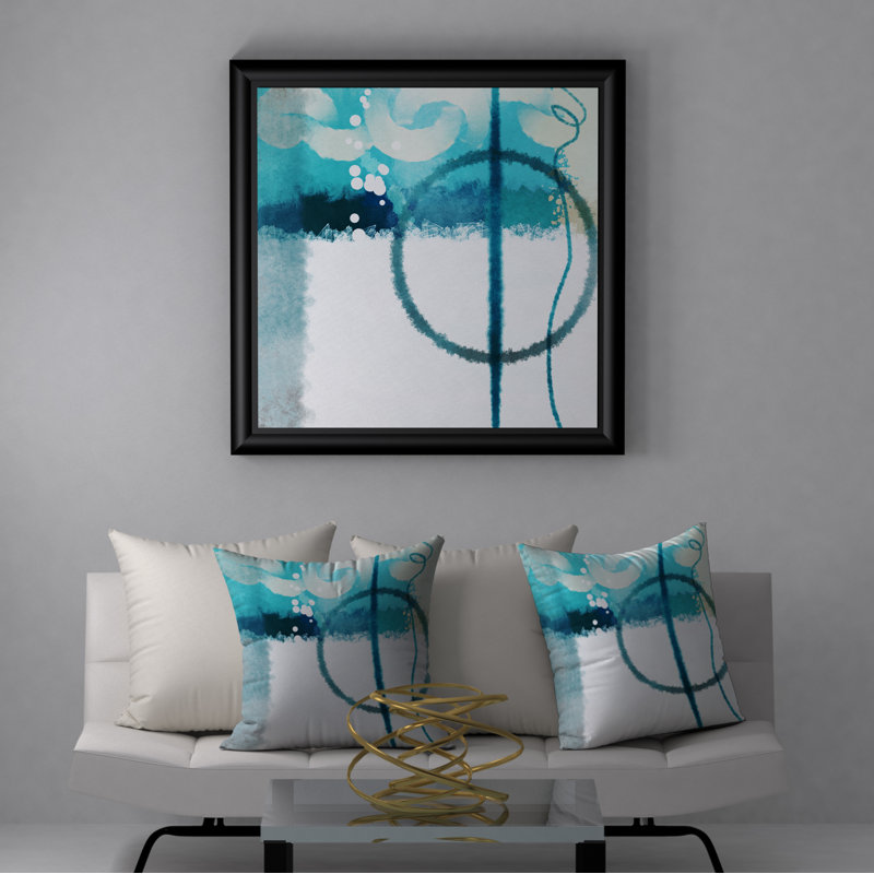 Housse de coussin carrée/insert, 18" x 18"