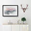 Mountain Divide in Abstract - Picture Frame Drawing Print-55726081-55726088